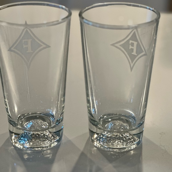 Furman University Pub Glasses, Set of Two - Picture 2 of 5
